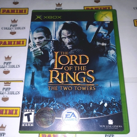Lord of The Rings Two Towers 🔥 Original Microsoft Xbox 🎮 Vintage Video Games - Picture 2 of 2